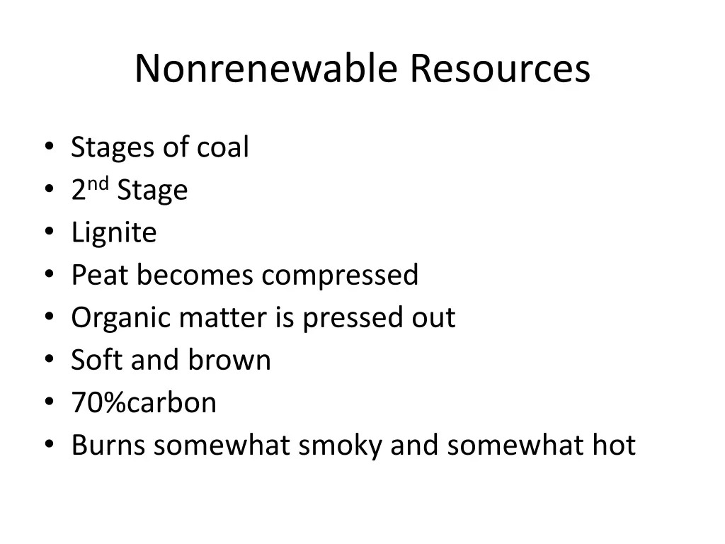 nonrenewable resources 10