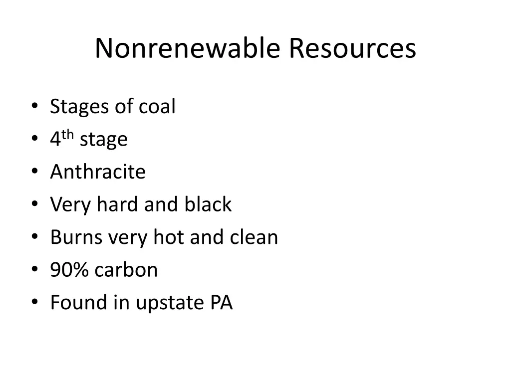 nonrenewable resources 14