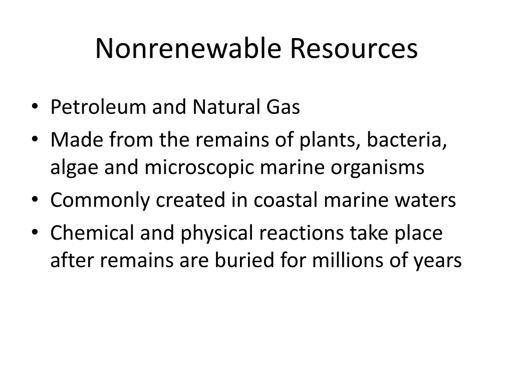 nonrenewable resources 16