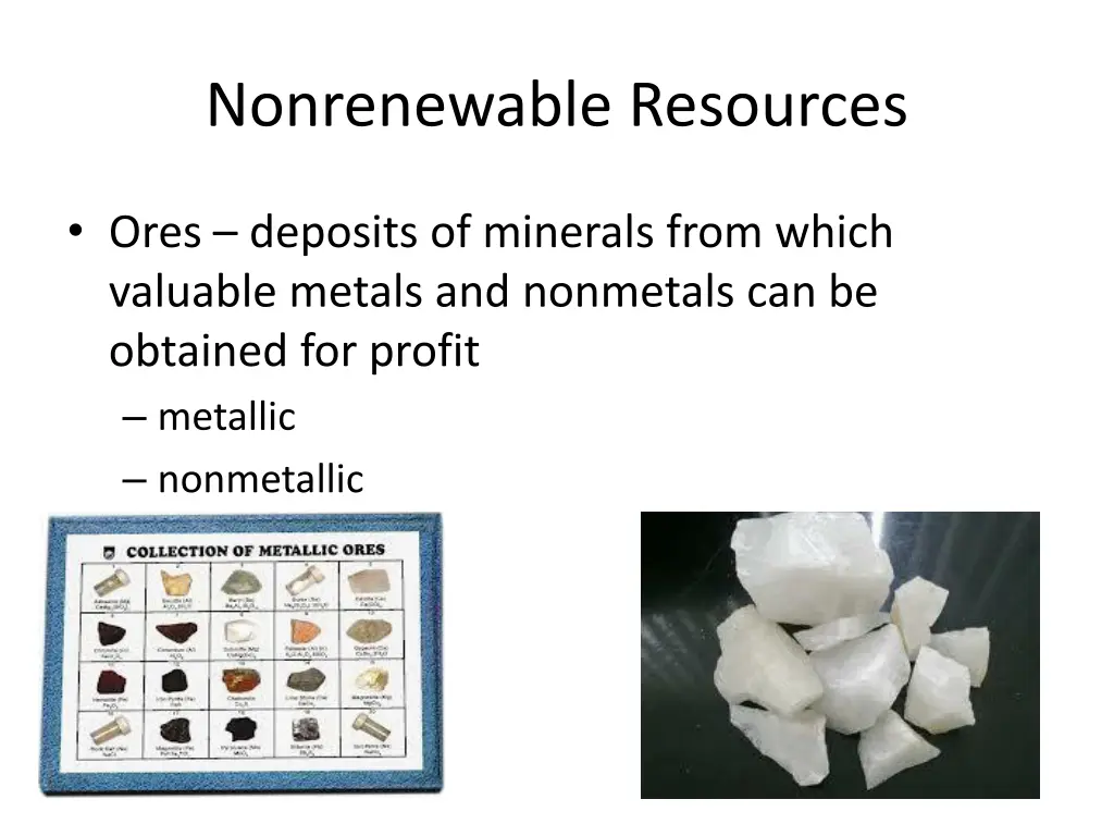 nonrenewable resources 2