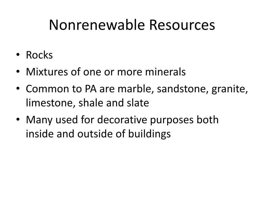 nonrenewable resources 5