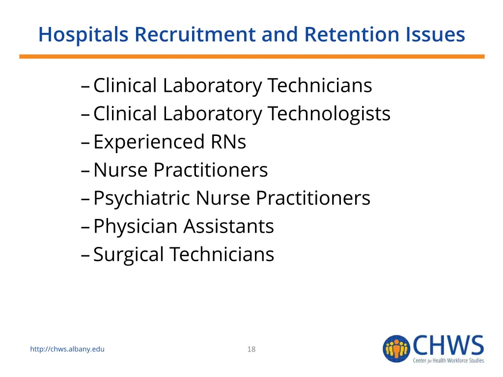 hospitals recruitment and retention issues