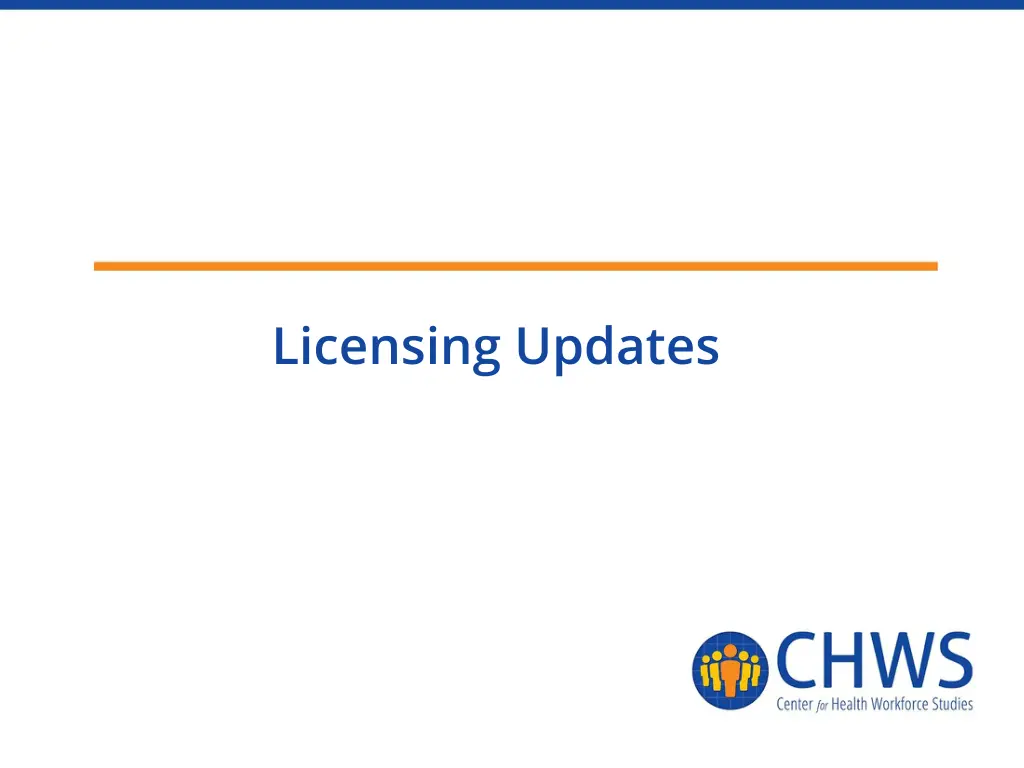 licensing updates