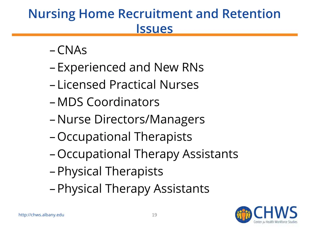 nursing home recruitment and retention issues