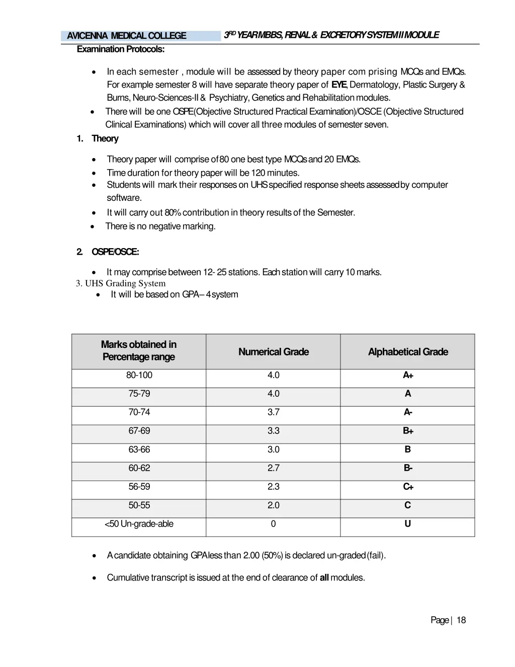 3 rd year mbbs renal excretory system iimodule 11