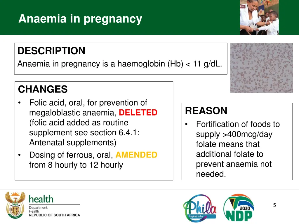 anaemia in pregnancy