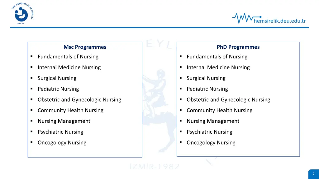 msc programmes