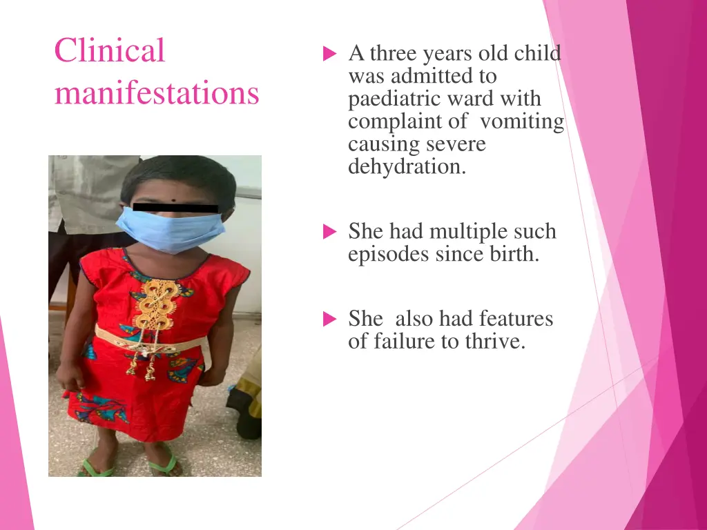 clinical manifestations