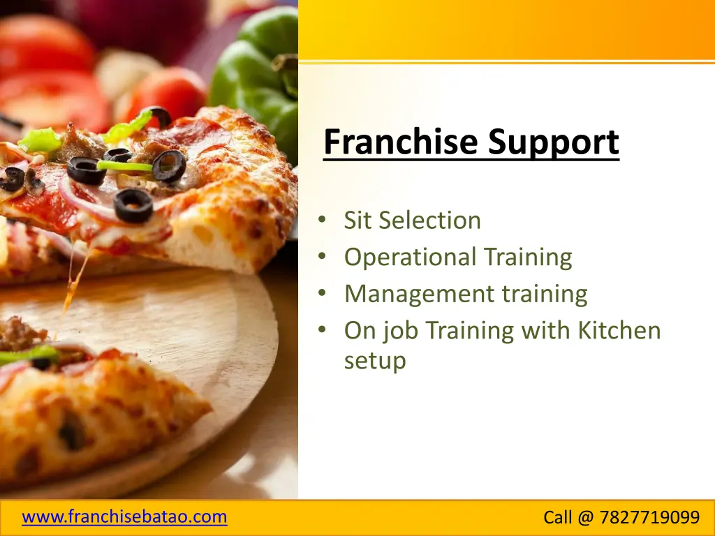 franchise support