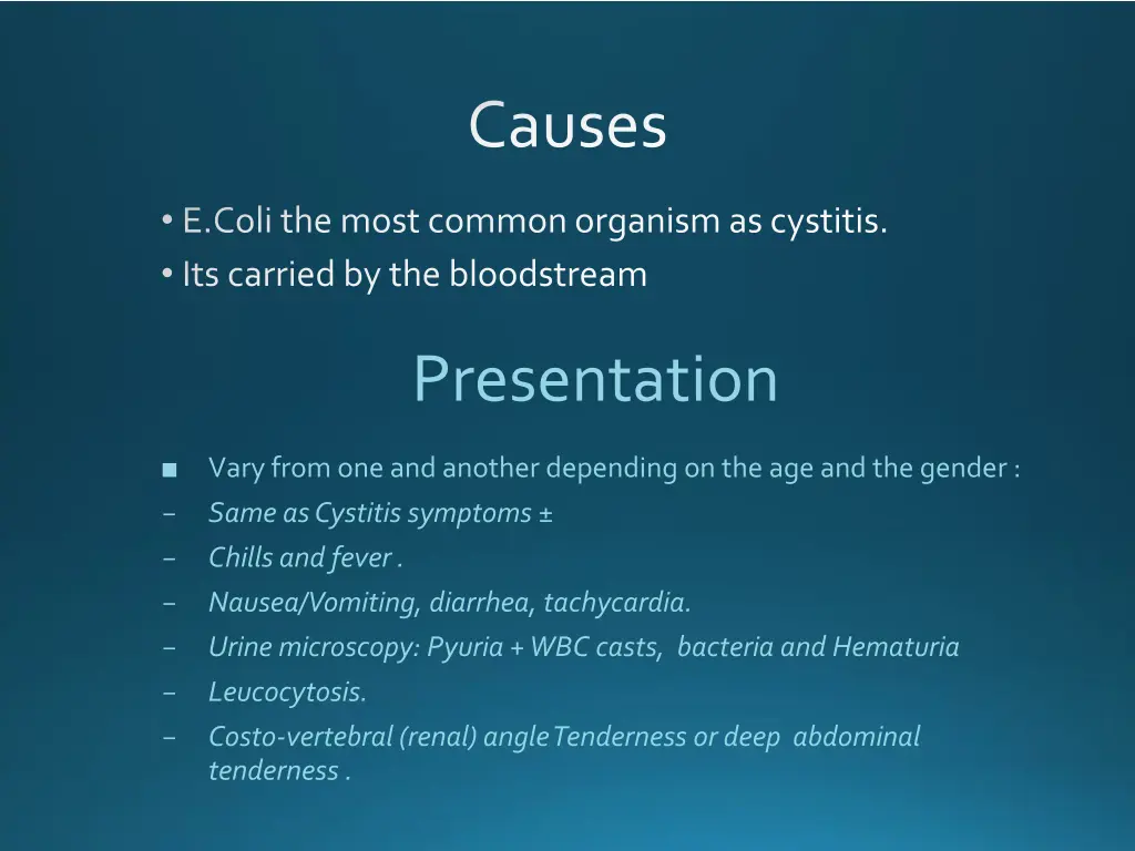 causes