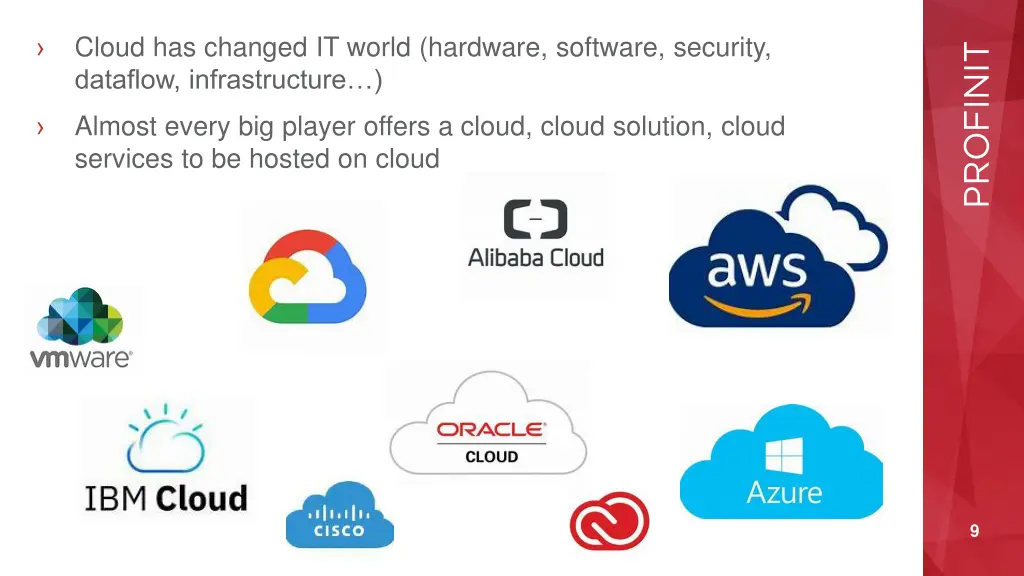 cloud has changed it world hardware software