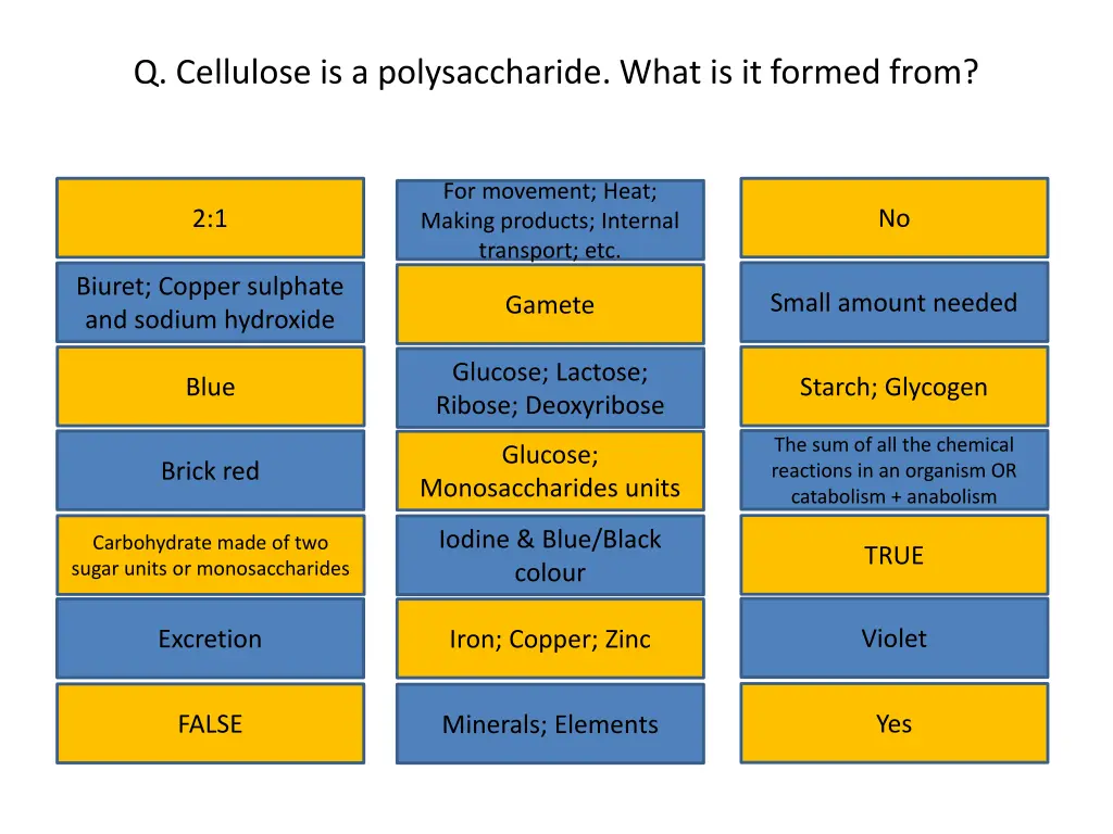 q cellulose is a polysaccharide what is it formed