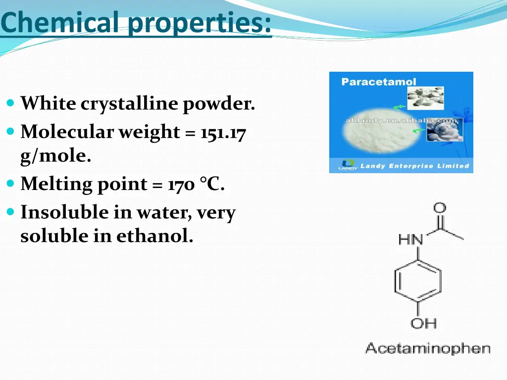 chemical properties