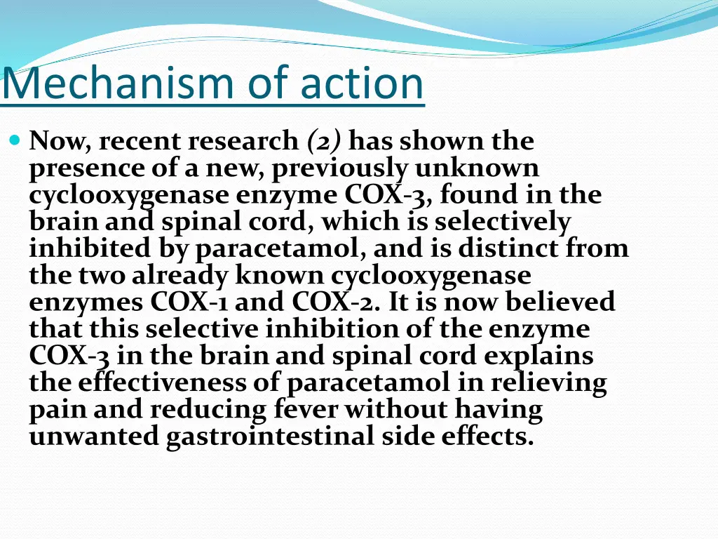 mechanism of action