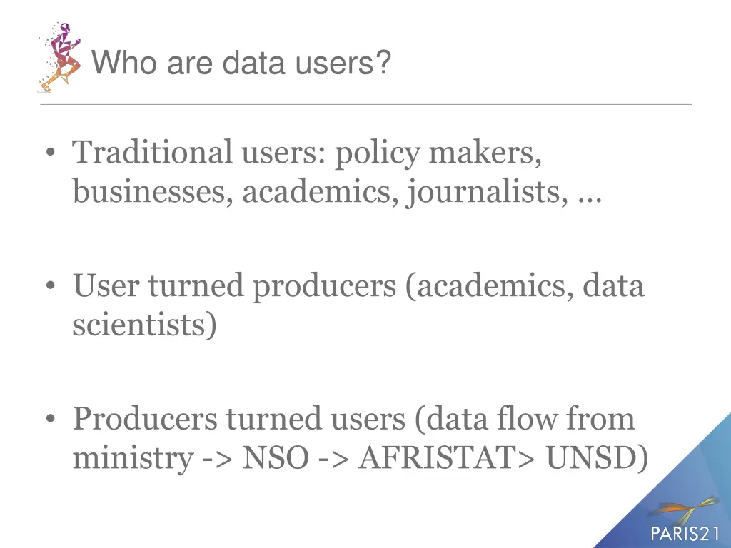 who are data users