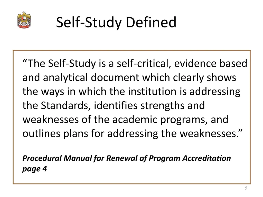 self study defined