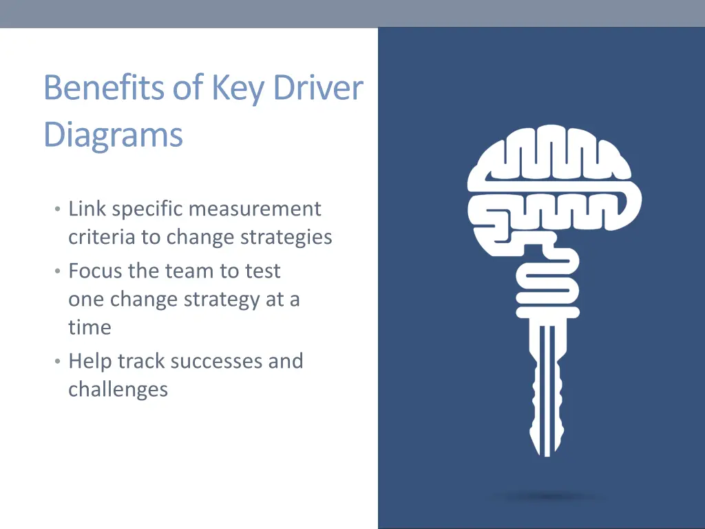 benefits of key driver diagrams 1