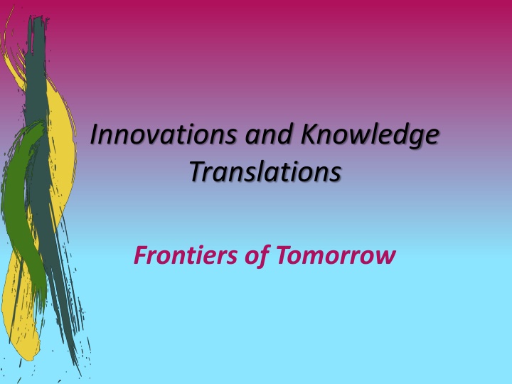 innovations and knowledge translations