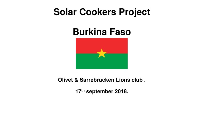 solar cookers project