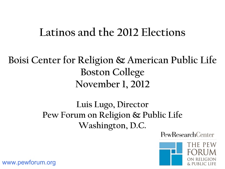 latinos and the 2012 elections