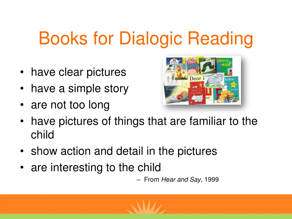 books for dialogic reading