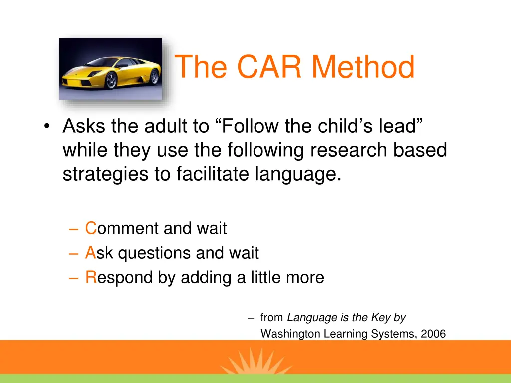 the car method 1