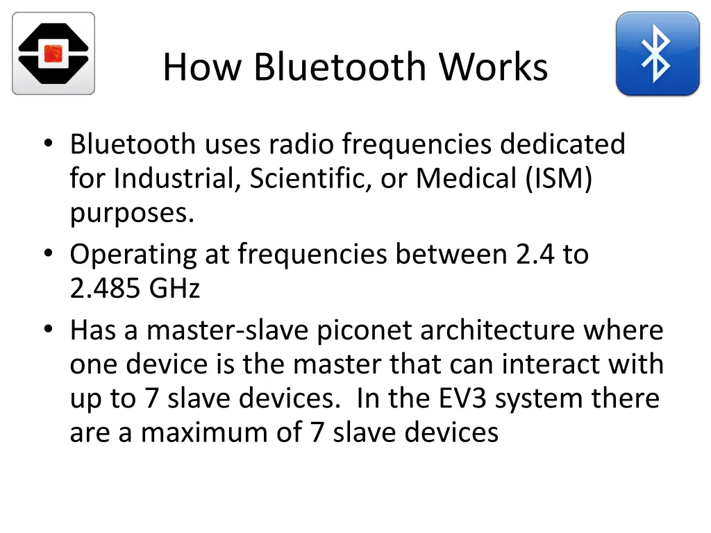 how bluetooth works