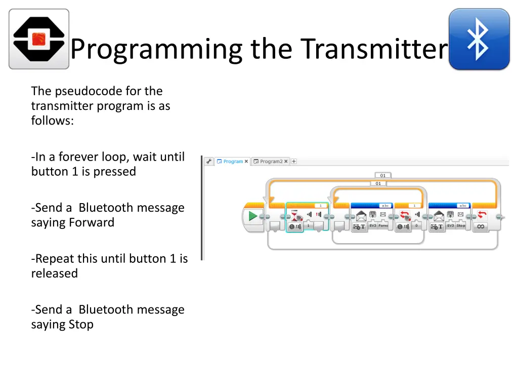 programming the transmitter