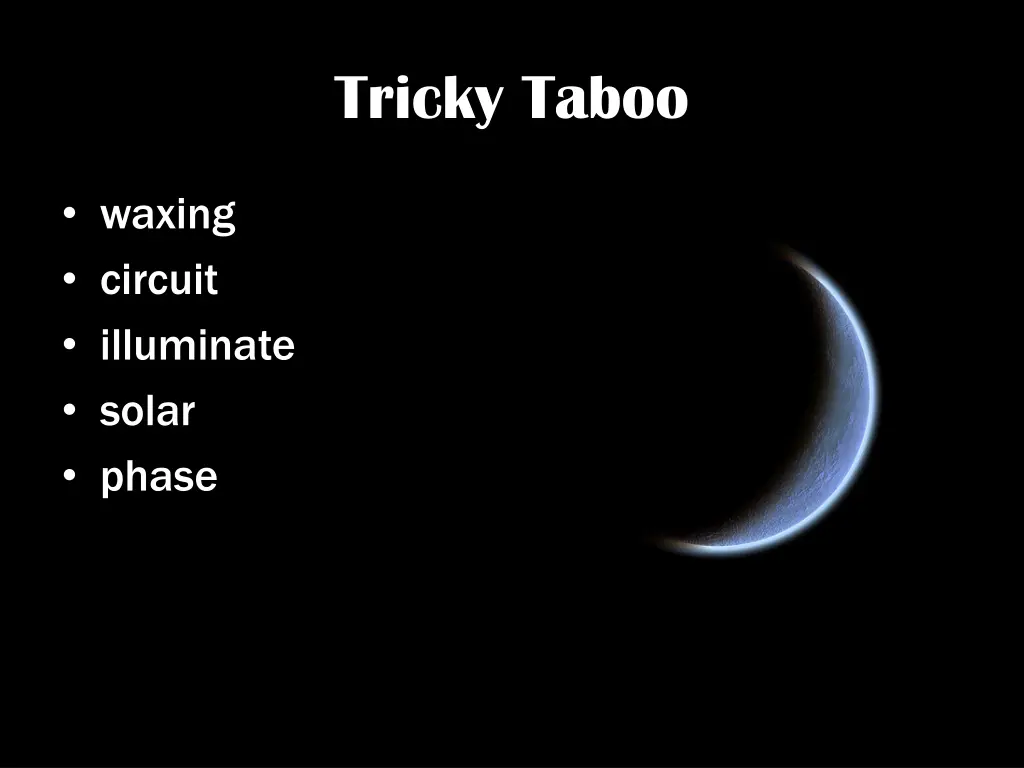 tricky taboo 1