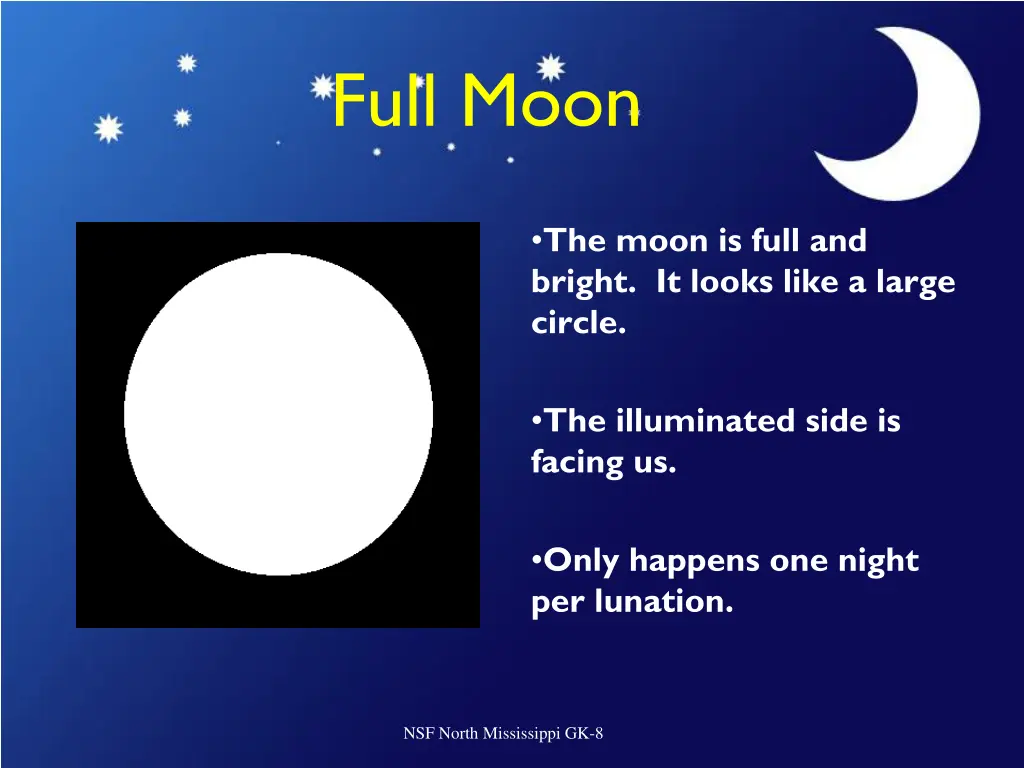 full moon