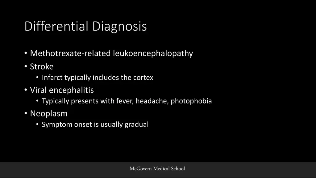 differential diagnosis 1