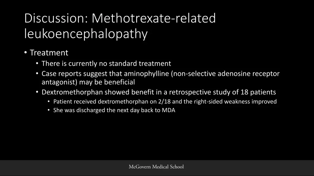 discussion methotrexate related 3