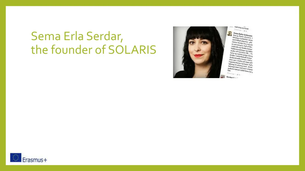 sema erla serdar the founder of solaris