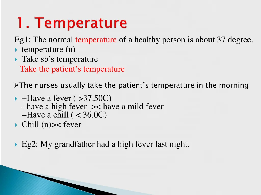 eg1 the normal temperature of a healthy person