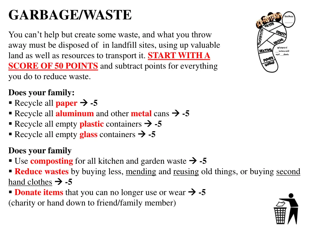 garbage waste