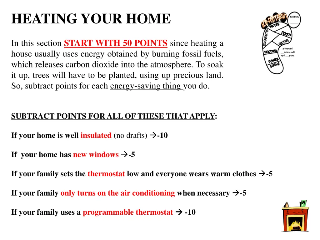 heating your home