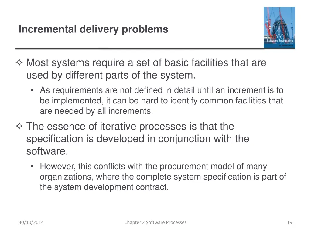 incremental delivery problems