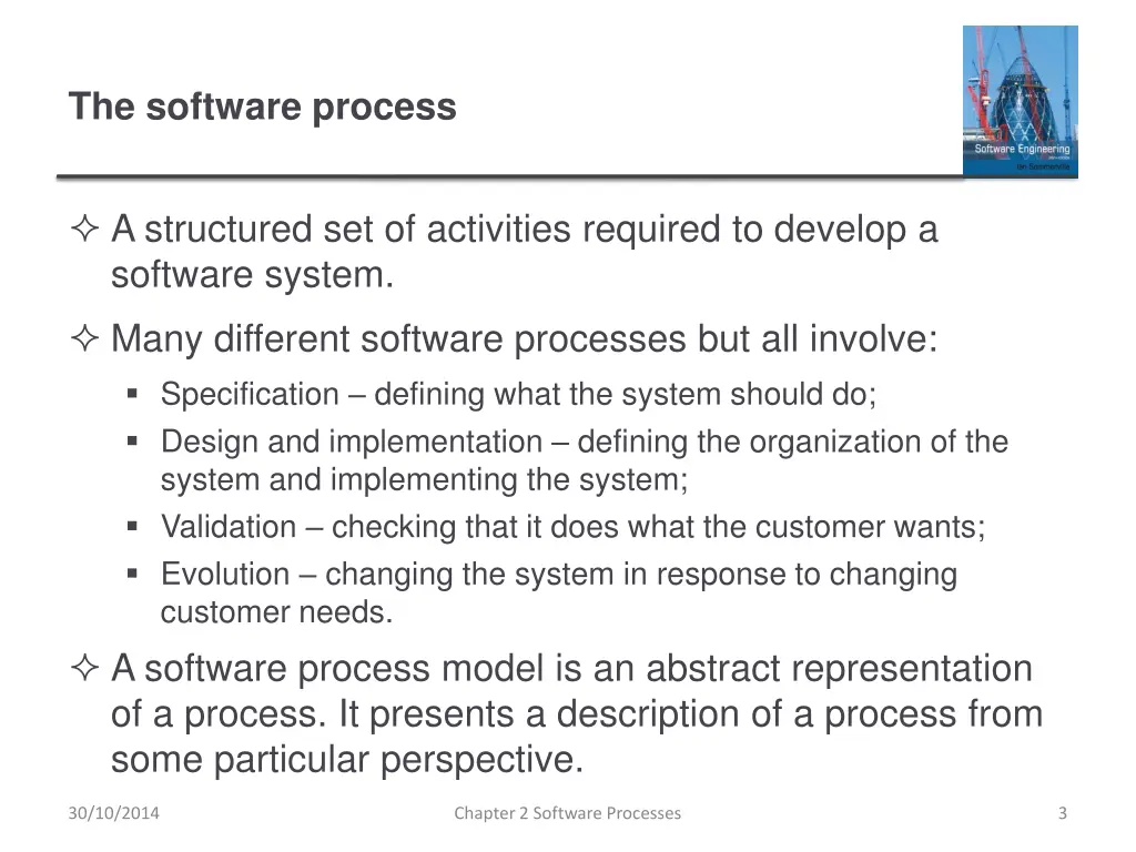 the software process