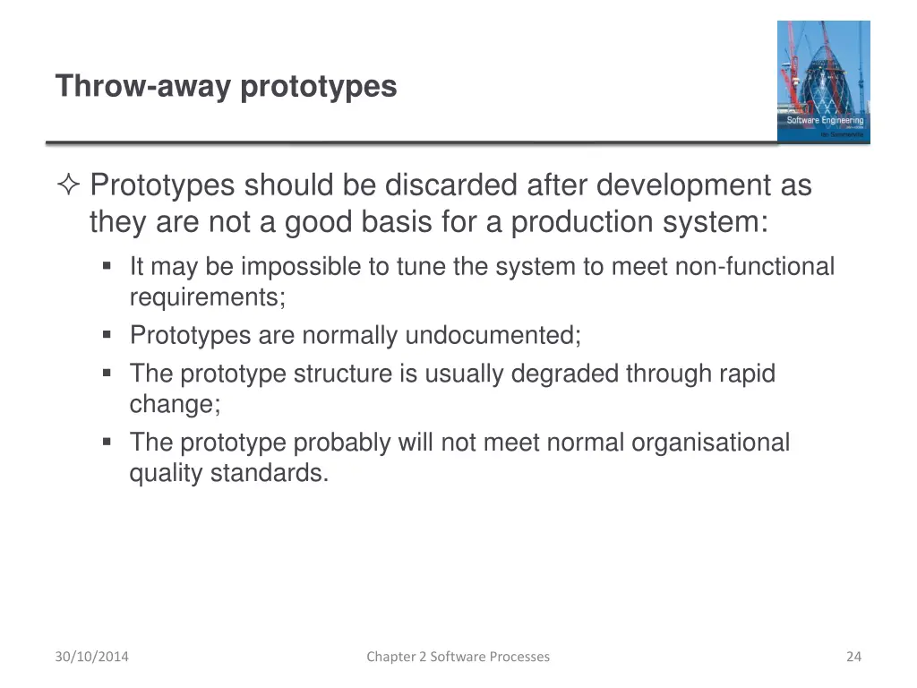 throw away prototypes