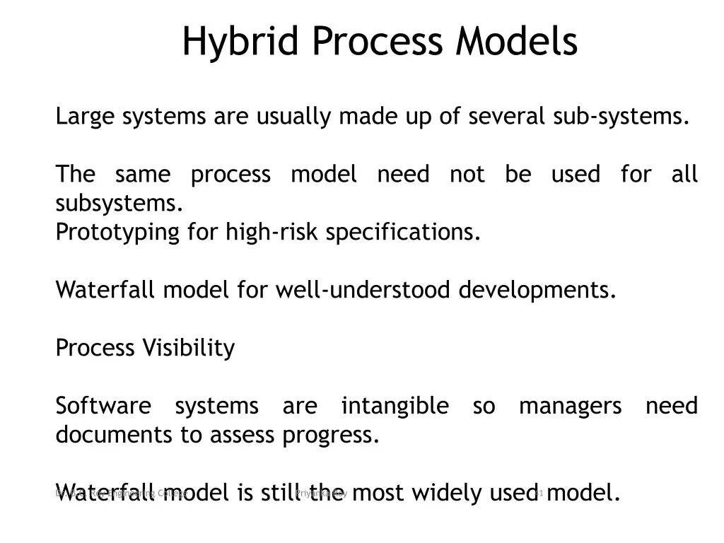 hybrid process models