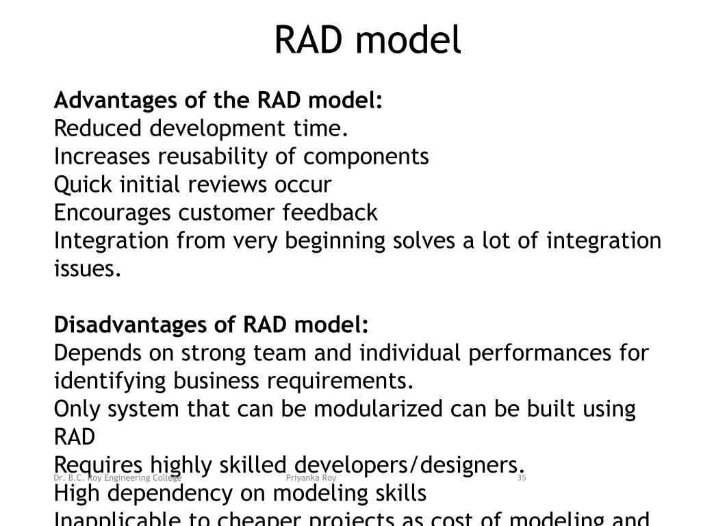 rad model 3