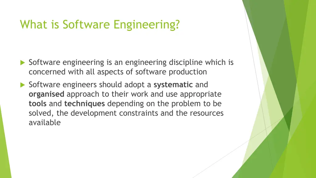 what is software engineering