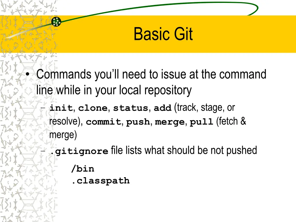 basic git