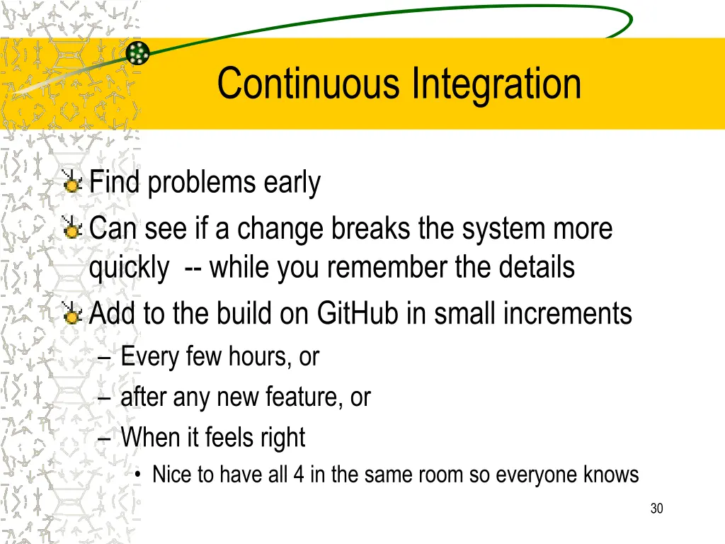 continuous integration