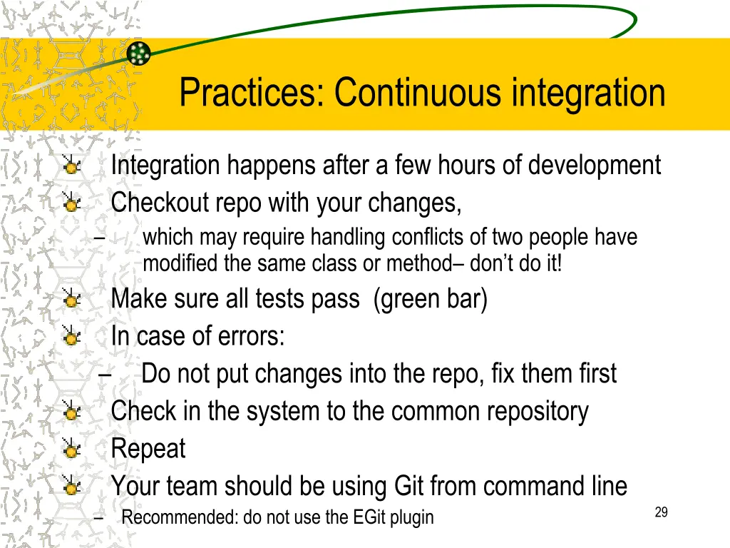 practices continuous integration