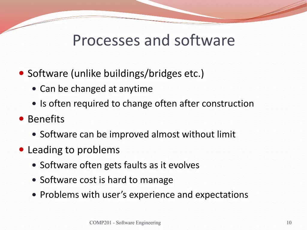 processes and software