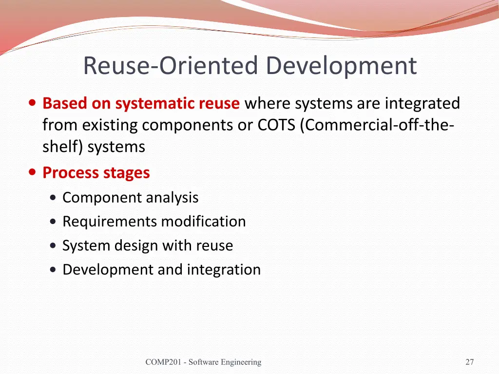 reuse oriented development