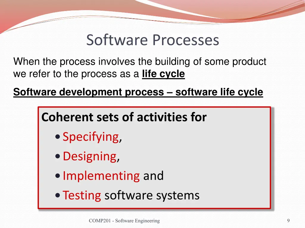 software processes