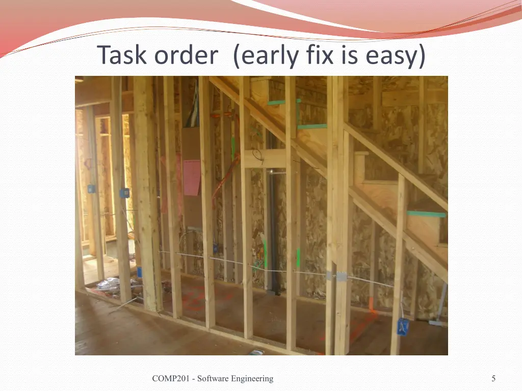 task order early fix is easy