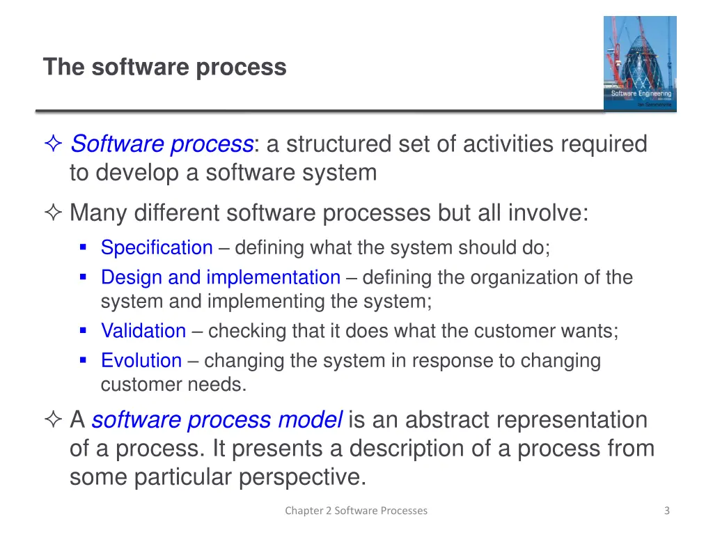 the software process